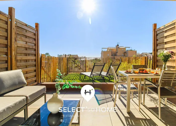 Select'sohome - Bel Pour 4 Personnes Avec Douche Exterieure, Jardin Et Piscine ! - 180sud-e02 Apartment *